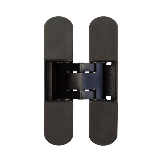 High quality image of Frelan - Ghost 140mm 3D Concealed Hinge Black Sku. CH60MB