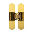 High quality image of Frelan - Ghost 140mm 3D Concealed Hinge Satin Brass Sku. CH60SB