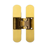 High quality image of Frelan - Ghost 140mm 3D Concealed Hinge Satin Brass Sku. CH60SB