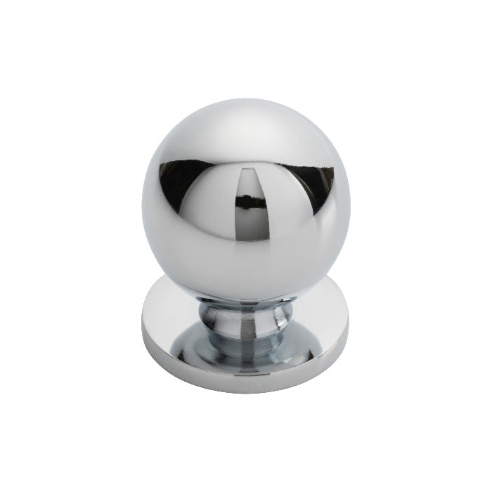 High quality image of FTD - Ball Knob 30mm - Polished Chrome | Sku. ch6dcp | Trade Door Handles.