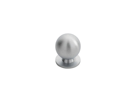 High quality image of FTD - Ball Knob Satin Chrome 25mm - Satin Chrome | Sku. ch6csc | Trade Door Handles.