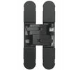 High quality image of Eurospec - 100mm Ceam 3D Concealed Hinge 1130 - Matt Black Varnish | Sku. ci001130vno00 | Trade Door Handles.