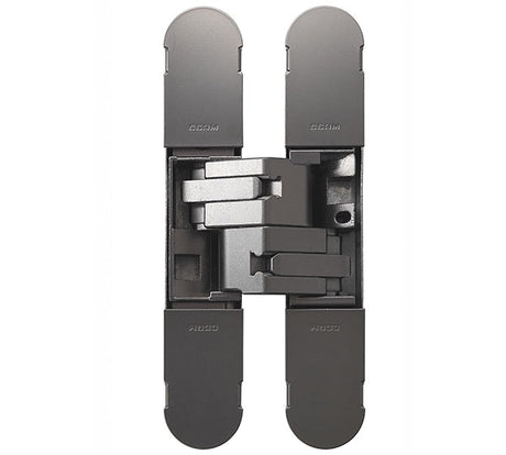 High quality image of Eurospec - 100mm Ceam 3D Concealed Hinge 1230 - Black Nickel | Sku. ci001230nne00 | Trade Door Handles.