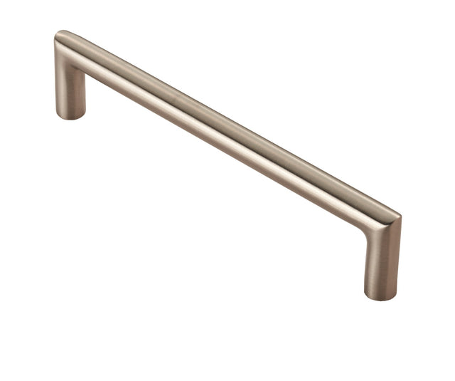 High quality image of Eurospec - Stainless Steel Solid Mitred Pull Handle - Satin Stainless Steel | Sku. cpm1128sss | Trade Door Handles.