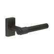 High quality image of CRES - CR-103 Dark Bronze Multi Point Rectangular Rose Door Handle Sku. CR-103D4DB