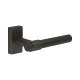 High quality image of CRES - CR-103 Dark Bronze Multi Point Rectangular Rose Door Handle Sku. CR-103D4DB