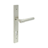High quality image of CRES - CR-103 Satin Stainless Steel Multi Point Backplate Door Handle Sku. CR-103G4SSS