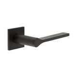 High quality image of CRES - CR-105 Dark Bronze Fixed Dead Square Rose Door Handle Sku. CR-105B3DB