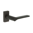 High quality image of CRES - CR-105 Dark Bronze Multi Point Rectangular Rose Door Handle Sku. CR-105D4DB