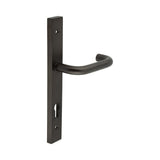 High quality image of CRES - CR-106 Dark Bronze Multi Point Backplate Door Handle Sku. CR-106G4DB