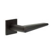 High quality image of CRES - CR-107 Dark Bronze Fixed Dead Square Rose Door Handle Sku. CR-107B3DB