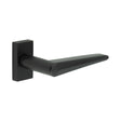 High quality image of CRES - CR-107 Black Multi Point Rectangular Rose Door Handle Sku. CR-107D4MB