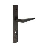 High quality image of CRES - CR-107 Dark Bronze Multi Point Backplate Door Handle Sku. CR-107G4DB