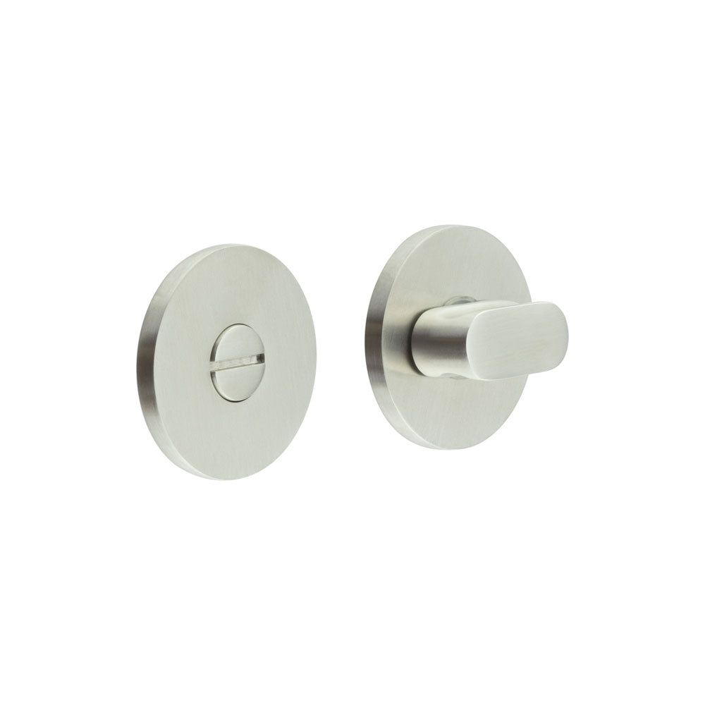 High quality image of CRES - CR-801 Satin Stainless Steel Thumb Turn & Lock Round Rose Sku. CR-801A7SSS