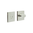 High quality image of CRES - CR-801 Satin Stainless Steel Thumb Turn & Lock Square Rose Sku. CR-801B7SSS
