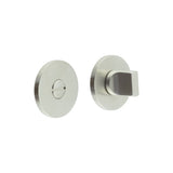 High quality image of CRES - CR-802 Satin Stainless Steel Thumb Turn & Lock Round Rose Sku. CR-802A7SSS
