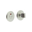 High quality image of CRES - CR-802 Satin Stainless Steel Thumb Turn & Lock Round Rose w/ Indicator Sku. CR-802AJ7SSS