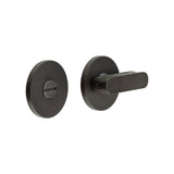 High quality image of CRES - CR-803 Dark Bronze Thumb Turn & Lock Round Rose Sku. CR-803A7DB