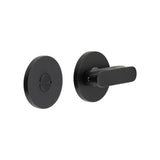 High quality image of CRES - CR-803 Black Thumb Turn & Lock Round Rose Sku. CR-803A7MB