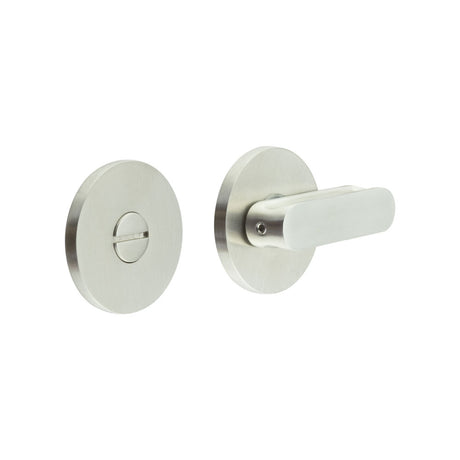 High quality image of CRES - CR-803 Satin Stainless Steel Thumb Turn & Lock Round Rose Sku. CR-803A7SSS