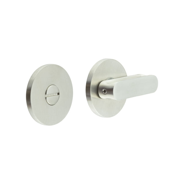 High quality image of CRES - CR-803 Satin Stainless Steel Thumb Turn & Lock Round Rose Sku. CR-803A7SSS