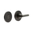High quality image of CRES - CR-804 Dark Bronze Thumb Turn & Lock Round Rose Sku. CR-804A7DB