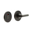 High quality image of CRES - CR-804 Dark Bronze Thumb Turn & Lock Round Rose w/ Indicator Sku. CR-804AJ7DB