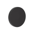 High quality image of CRES - CR-N10 Black Blank Round Rose Escutcheon Cover Sku. CR-N10MB