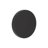 High quality image of CRES - CR-N10 Black Blank Round Rose Escutcheon Cover Sku. CR-N10MB
