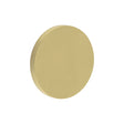 High quality image of CRES - CR-N10 Satin Brass Blank Round Rose Escutcheon Cover Sku. CR-N10SB