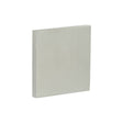 High quality image of CRES - CR-N10 Satin Stainless Steel Blank Square Rose Escutcheon Cover Sku. CR-O10SSS