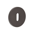 High quality image of CRES - CR-R10 Dark Bronze Standard Keyway Round Rose Escutcheon Sku. CR-R10DB