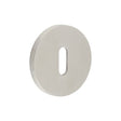 High quality image of CRES - CR-R10 Satin Stainless Steel Standard Keyway Round Rose Escutcheon Sku. CR-R10SSS