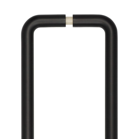 CRES Door Furniture Black / Pull Handles (Back to Back) CRES - 425mm Back to Back Black D Shape Pull Handle