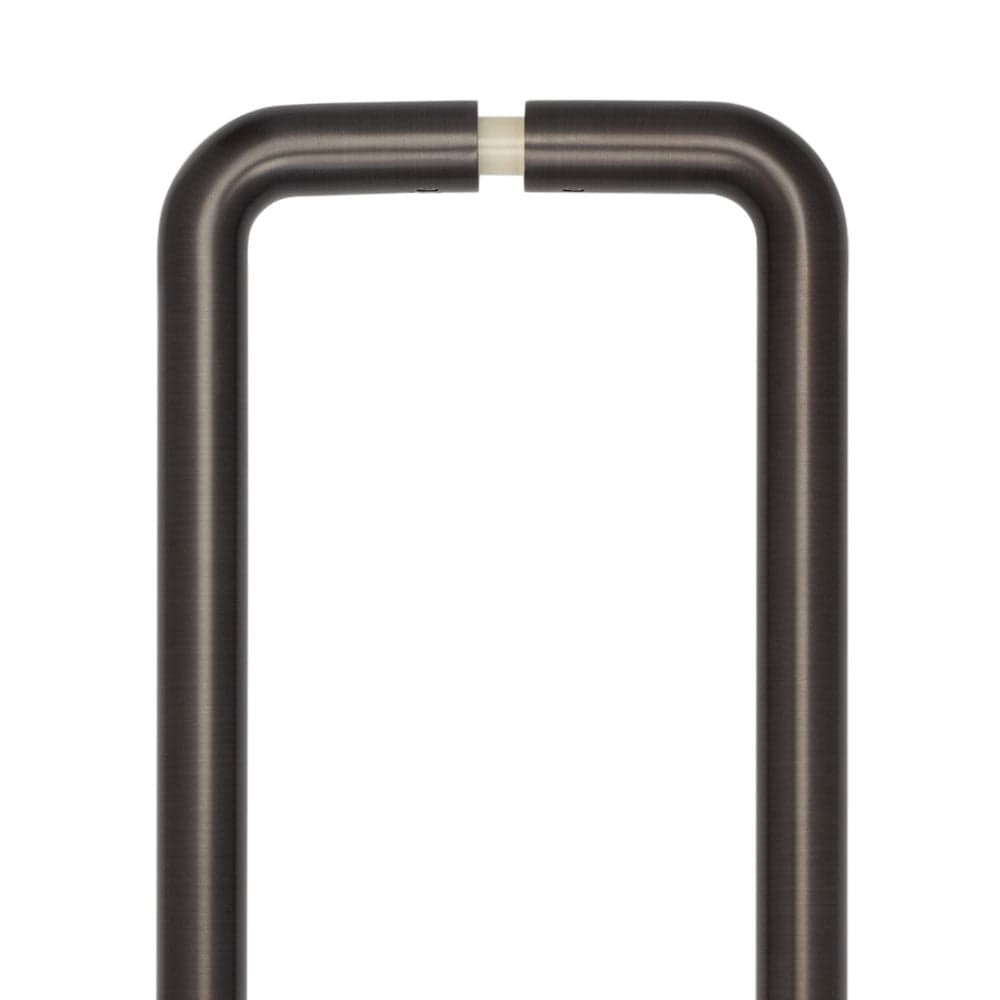CRES Door Furniture Dark Bronze / Pull Handles (Back to Back) CRES - 425mm Back to Back Dark Bronze D Shape Pull Handle