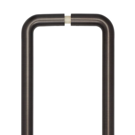 CRES Door Furniture Dark Bronze / Pull Handles (Back to Back) CRES - 425mm Back to Back Dark Bronze D Shape Pull Handle