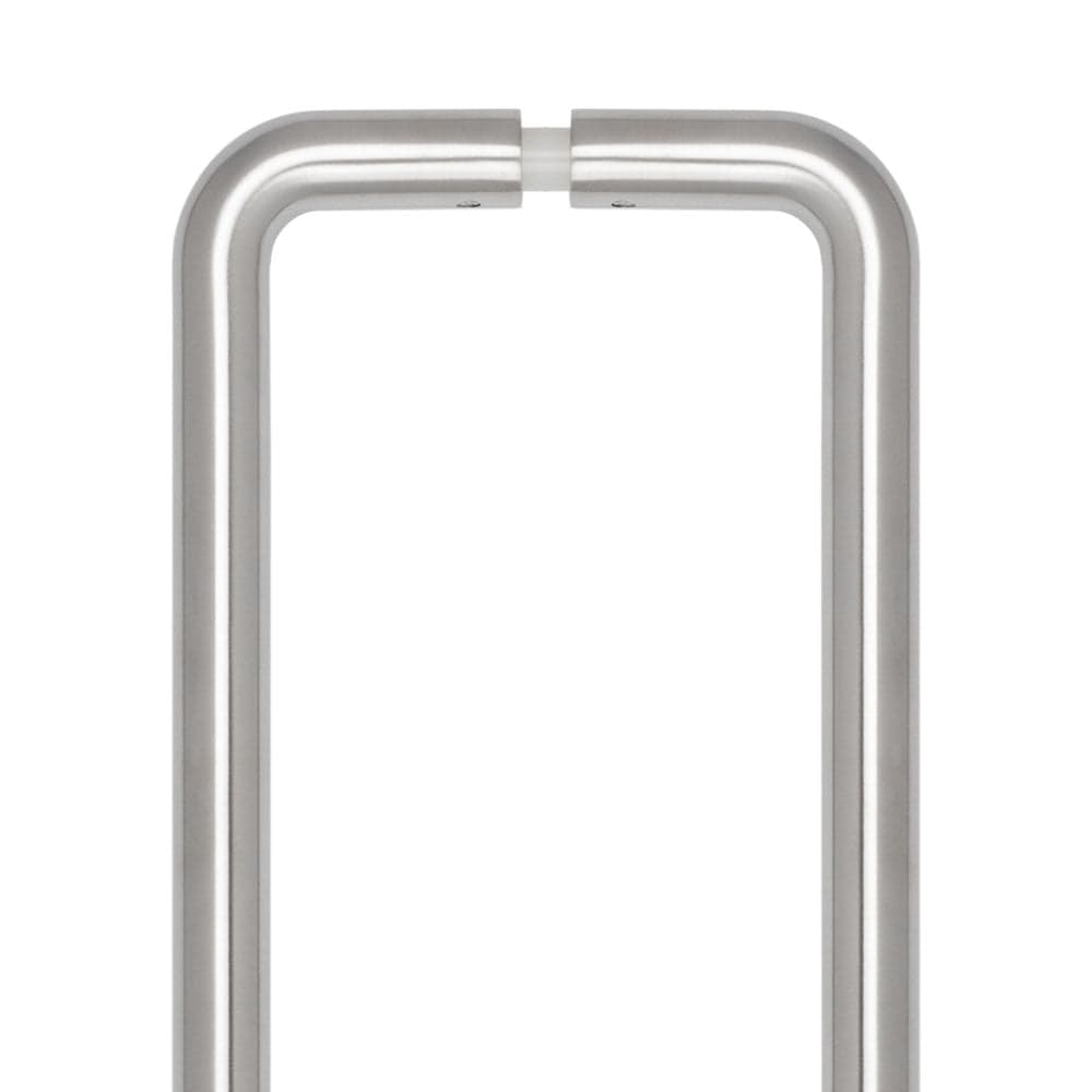 CRES Door Furniture Satin Stainless Steel / Pull Handles (Back to Back) CRES - 425mm Back to Back Satin Stainless Steel D Shape Pull Handle