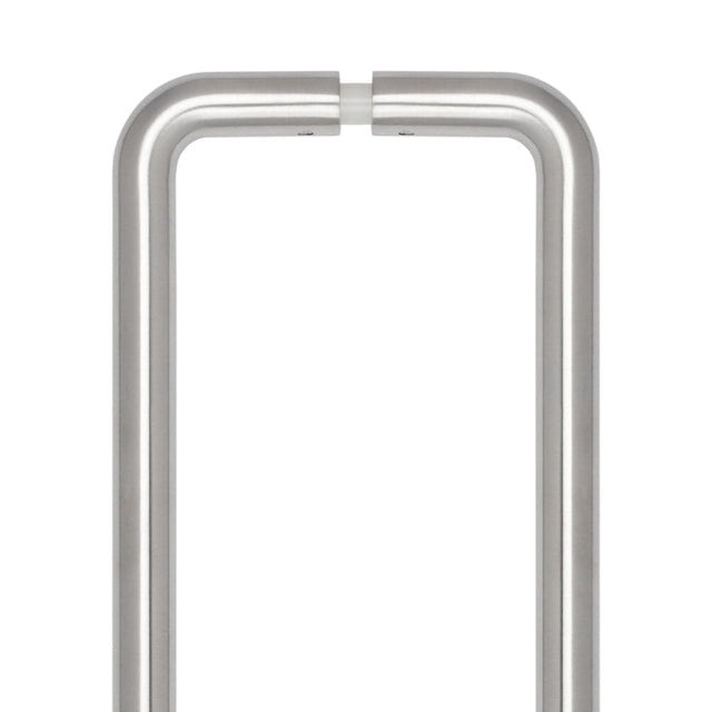 CRES Door Furniture Satin Stainless Steel / Pull Handles (Back to Back) CRES - 425mm Back to Back Satin Stainless Steel D Shape Pull Handle