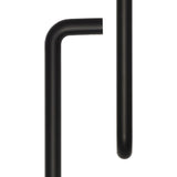 CRES Door Furniture Black / Pull Handles (Bolt Through) CRES - 425mm Bolt Through Black D Shape Pull Handle