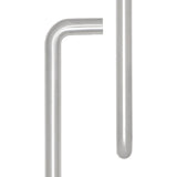CRES Door Furniture Satin Stainless Steel / Pull Handles (Bolt Through) CRES - 425mm Bolt Through Satin Stainless Steel D Shape Pull Handle