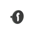 CRES Door Furniture Black / Euro Profile Escutcheons CRES - Black Euro Escutcheon Lug Fixed