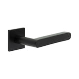 CRES Door Furniture Black / Square Rose / Fixed Dead Rose CRES - CR-101 Black Fixed Dead Square Rose Door Handle