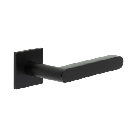 CRES Door Furniture Black / Square Rose / Fixed Dead Rose CRES - CR-101 Black Fixed Dead Square Rose Door Handle