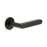 CRES Door Furniture Dark Bronze / Round Rose / Unsprung Rose CRES - CR-101 Dark Bronze Unsprung Round Rose Door Handle