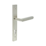 CRES Door Furniture Satin Stainless Steel / Multi Point Lock Set CRES - CR-101 Satin Stainless Steel Multi Point Backplate Door Handle