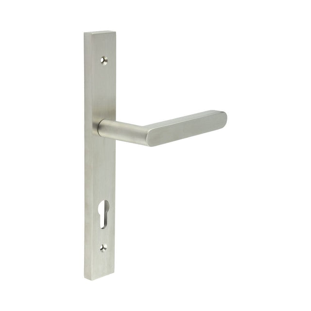 CRES Door Furniture Satin Stainless Steel / Multi Point Lock Set CRES - CR-101 Satin Stainless Steel Multi Point Backplate Door Handle