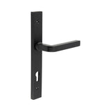 CRES Door Furniture Black / Multi Point Lock Set CRES - CR-104 Black Multi Point Backplate Door Handle