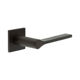 CRES Door Furniture Dark Bronze / Square Rose / Sprung Rose CRES - CR-105 Dark Bronze Sprung Square Rose Door Handle