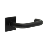 CRES Door Furniture Black / Square Rose / Fixed Dead Rose CRES - CR-106 Black Fixed Dead Square Rose Door Handle