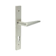 CRES Door Furniture Satin Stainless Steel / Multi Point Lock Set CRES - CR-107 Satin Stainless Steel Multi Point Backplate Door Handle